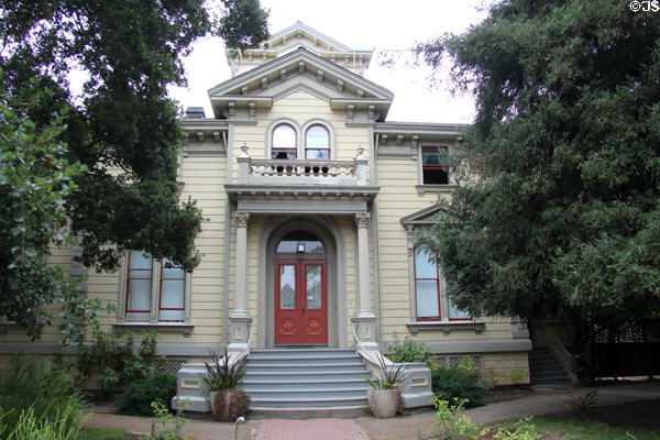Pardee Home Museum (1868) (672 11th St.) former family home of George C. Pardee, Governor of California (1903-7). Oakland, CA. Style: Italianate. Architect: Hoagland & Newsom. On National Register.