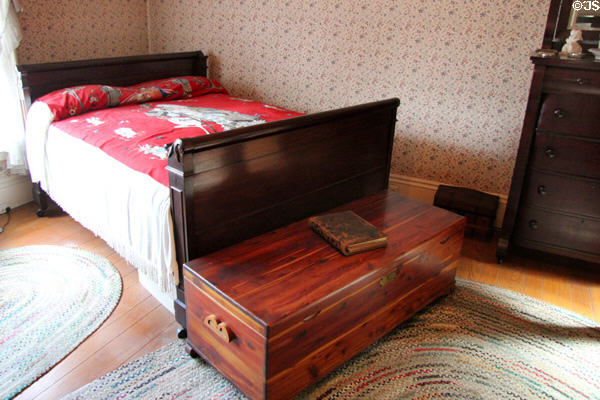 Madeleine Pardee's bedroom at Pardee Home Museum. Oakland, CA.