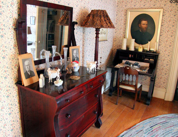 Bedroom dresser at Pardee Home Museum. Oakland, CA.