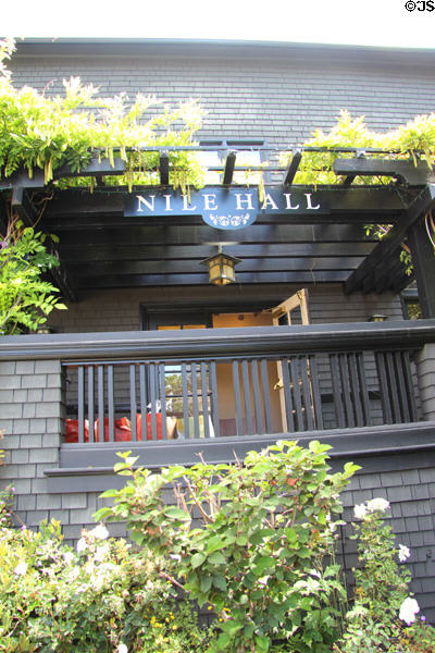 Nile Club Hall (1911) at Preservation Park. Oakland, CA.