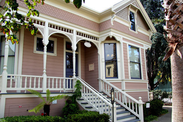 Robinson House (1891) at Preservation Park. Oakland, CA. Style: Queen Anne.
