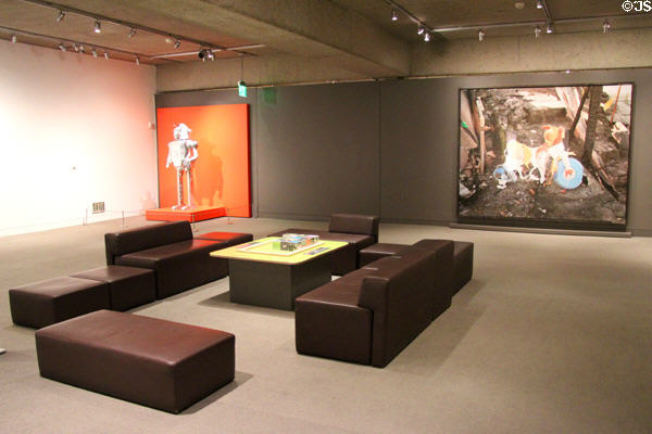 Gallery at Oakland Museum of California. Oakland, CA.