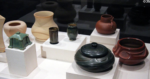 Collection or California ceramics (early 20thC) at Oakland Museum of California. Oakland, CA.