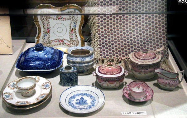 China from Mexican Californian families at Oakland Museum of California. Oakland, CA.