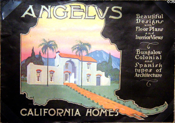 Angelus California Homes booklet at Oakland Museum of California. Oakland, CA.