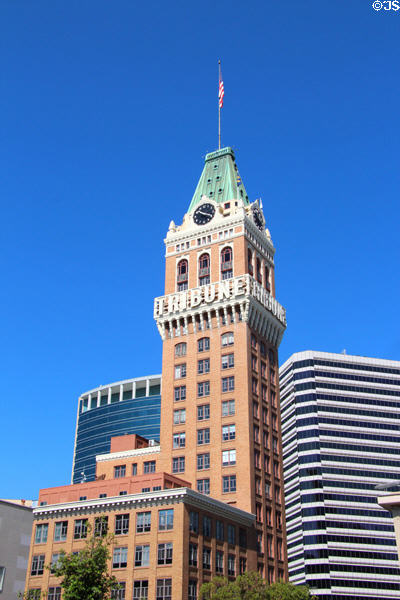 Tribune Building (1906) and Tower (1924) (409 - 13th St.) (22 floors). Oakland, CA. Style: Renaissance Revival. Architect: Edward T. Foulkes.