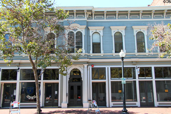 Gladstone Building (1860s) (469 9th St.). Oakland, CA.