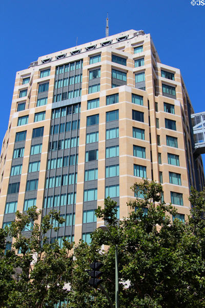 Facade of Federal Tower Building. Oakland, CA.