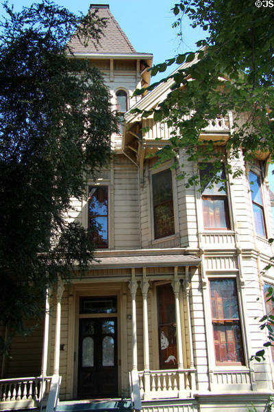 Cohen-Bray museum house (1883-4) (1440 29th Ave.). Oakland, CA. Style: Victorian. On National Register.
