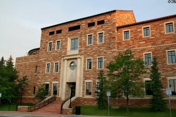 Eaton Humanities building (1999) of University of Colorado. Boulder, CO.