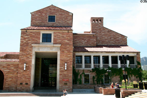University Memorial Center & Student Union (1953) at University of Colorado. Boulder, CO.
