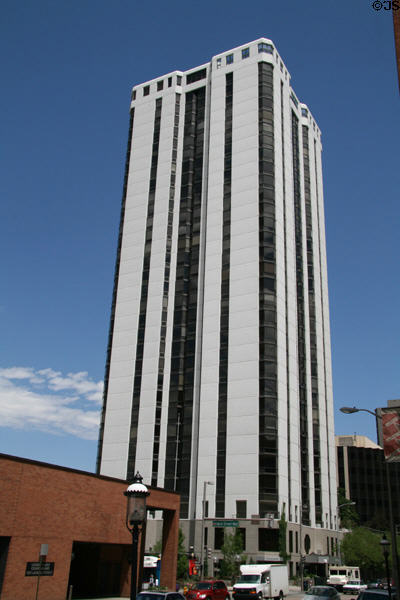 The Barclay (1981) (30 floors) (1625 Larimer St.). Denver, CO. Architect: Barancik Conte & Assoc..