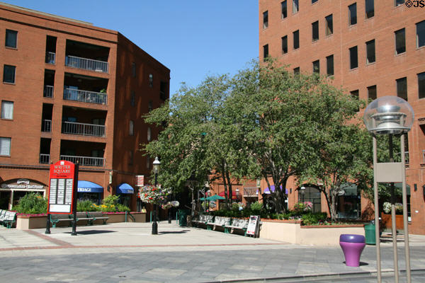 Writer Square (1981) (1512 Larimer St.) a mix of retail & condos on 16th St. Mall. Denver, CO.