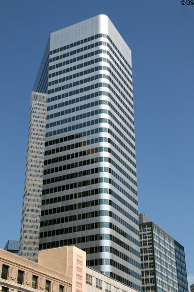1670 Broadway (1980) (34 floors). Denver, CO. Architect: Kohn Pedersen Fox Assoc. PC.