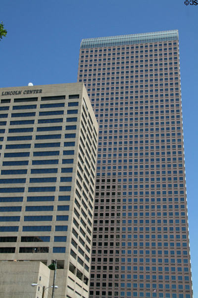 Lincoln Center (1972) (30 floors) (1776 Lincoln St.) before Wells Fargo Center. Denver, CO. Architect: William C. Muchow & Assoc..