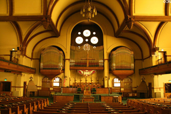 Sanctuary of Central Presbyterian Church. Denver, CO.
