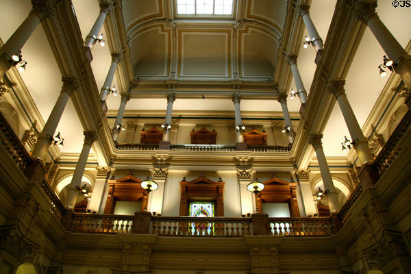 Galleries of Colorado State Capitol. Denver, CO.