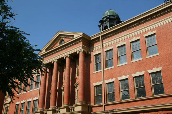 Former school building (1904) near Denver Art Museum. Denver, CO.