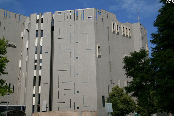 North Building of Denver Art Museum (1971) (100 W. 14th Ave. Pkwy). Denver, CO. Architect: Gio Ponti & James Sudler.