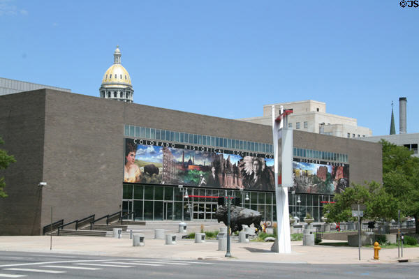 Colorado Historical Society Colorado History Museum (1977) (1300 Broadway). Denver, CO. Architect: John Rogers of RNL Design.