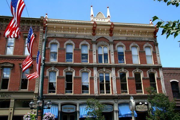 Gallup & Stanbury Saloon (1873) (1445-51 Larimer Square). Denver, CO.