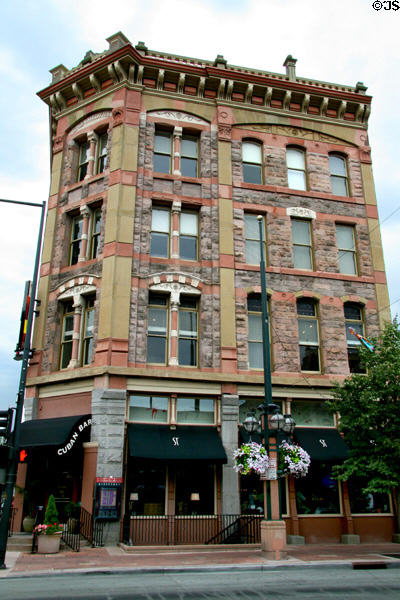 The Granite Building (1882) (1228 15th St. on Larimer Square) by George W. & William N. Clayton. Denver, CO.