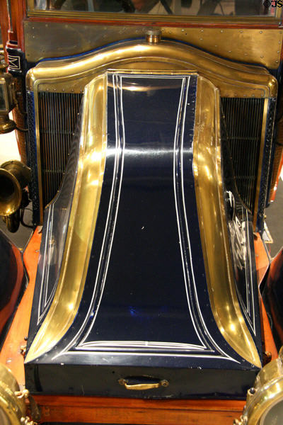 Front end of Renault Opera Coupe (1912) at Forney Museum. Denver, CO.