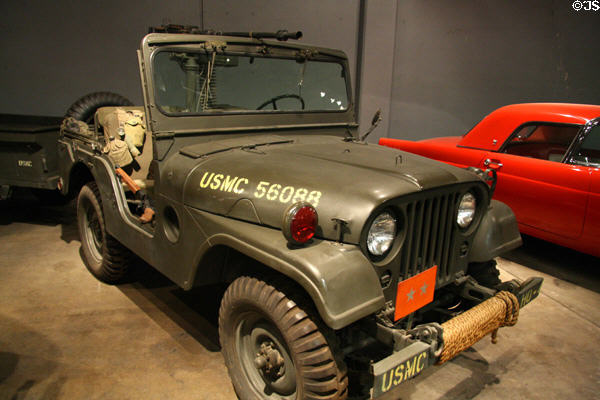 Willys Jeep (1953) in military role at Forney Museum. Denver, CO.