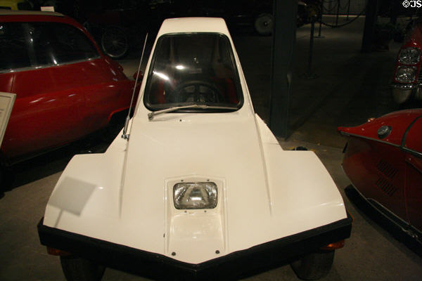 Freeway 3-wheeled vehicle (1981) by H-M Vehicles of Minneapolis at Forney Museum. Denver, CO.