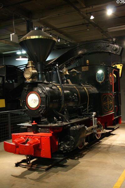 German locomotive nr 7 (1905) at Forney Museum. Denver, CO.