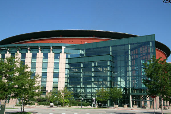 Pepsi Center sports arena (1999). Denver, CO.