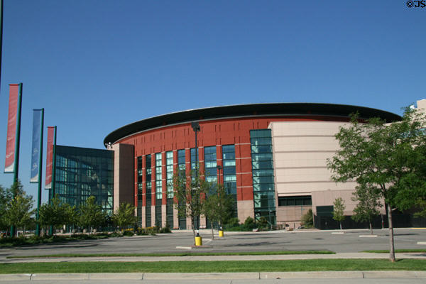 Pepsi Center sports arena. Denver, CO.