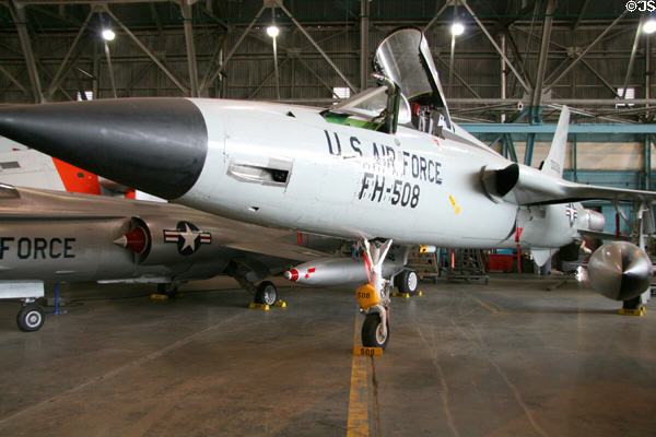Republic F-104 Thunderchief (1955) at Wings Over the Rockies Museum. Denver, CO.