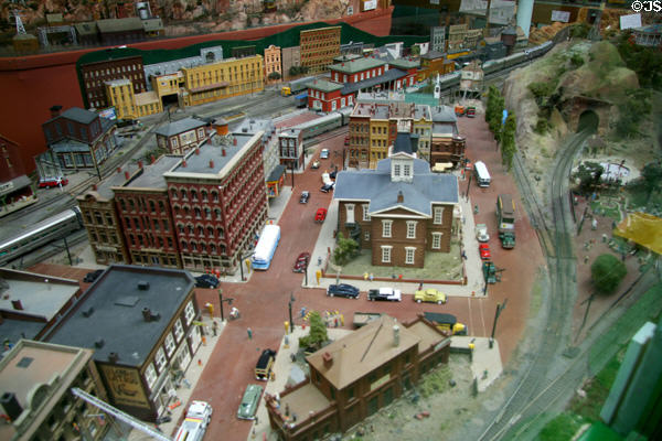Model railway at Colorado Railroad Museum. CO.