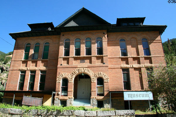 George Rowe Museum in (1894) Public School. Silver Plume, CO.