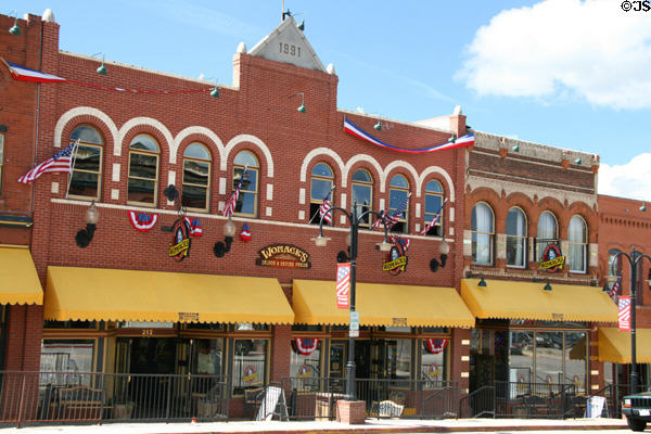 Womack's Gaming Parlor infill (1991). Cripple Creek, CO.