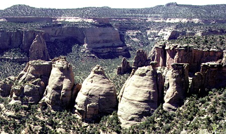 Boulders at Colorado National Monument. CO.