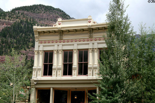 Victorian-style building (515 Main St.). Ouray, CO.