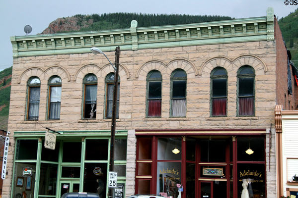 Billy Cole & Fritz Hoffman Buildings (1901) (1323 & 1327 Greene St.). Silverton, CO.