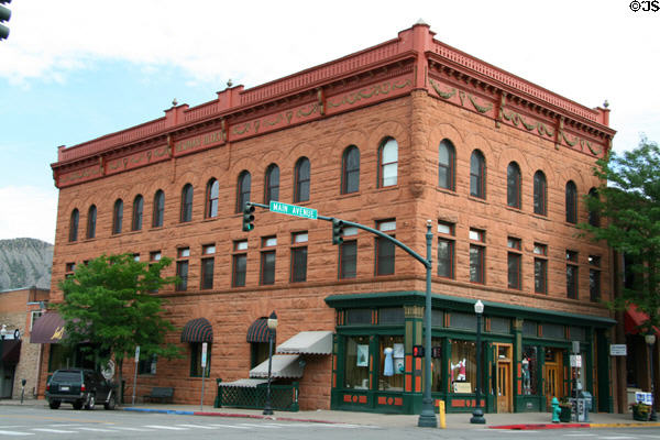 Newman Block (1892) (813 Main Ave.). Durango, CO.