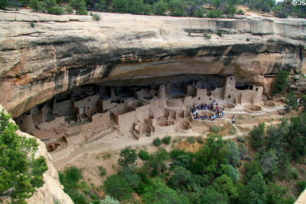 Cliff Palace in Mesa Verde National Park. CO.