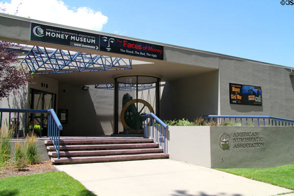American Numismatic Assoc. Money Museum (818 North Cascade Ave.). Colorado Springs, CO.