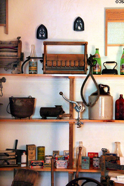 Collection of kitchen devices at Miramont Castle. Manitou Springs, CO.
