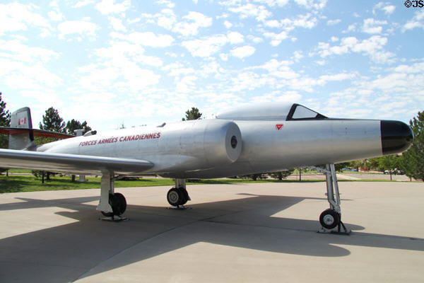 Avro CF-100 Mark 5C Canuck (1952) of Canadian Armed Forces at Peterson Air & Space Museum. Colorado Springs, CO.