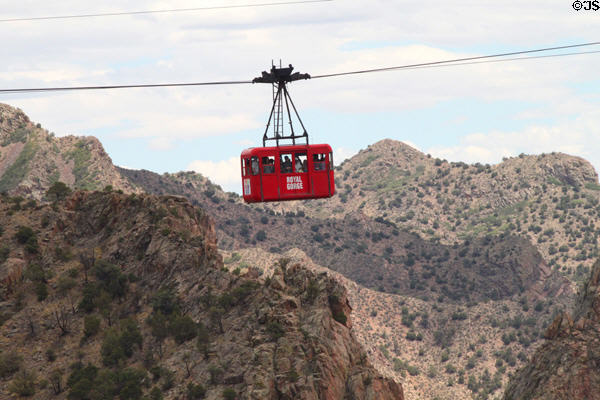 Aerial tram across Royal Gorge. CO.