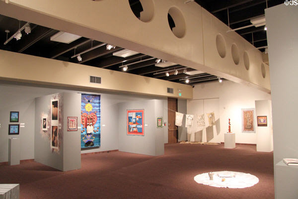 Architectural beams at Sangre de Cristo Arts Museum. Pueblo, CO.