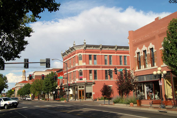 Union streetscape at D Street. Pueblo, CO.