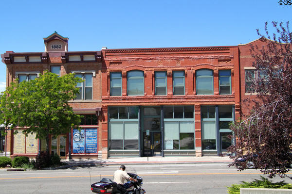 Heritage commercial buildings (c1882) (201-205 N. Santa Fe Ave.). Pueblo, CO.