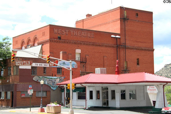 West Theatre (1908) (432 W. Main St.). Trinidad, CO. Architect: Isaac Hamilton Rapp & William M. Rapp.