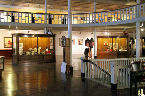 Gallery of A.R. Mitchell Museum of Western Art in former Jamieson Department Store (1889-1985). Trinidad, CO.